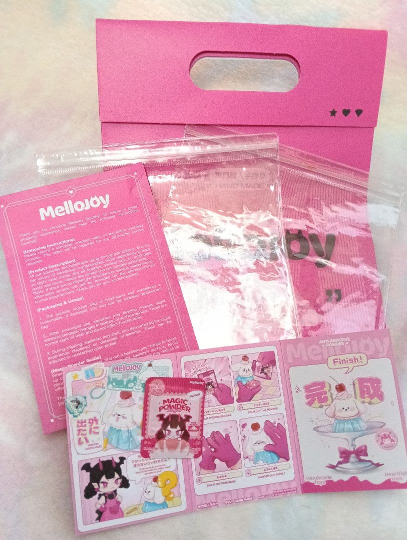 ゆ*様 【未使用】メロジョイ　フィンガータルトチョコ　サマーマンゴー　スクイーズ