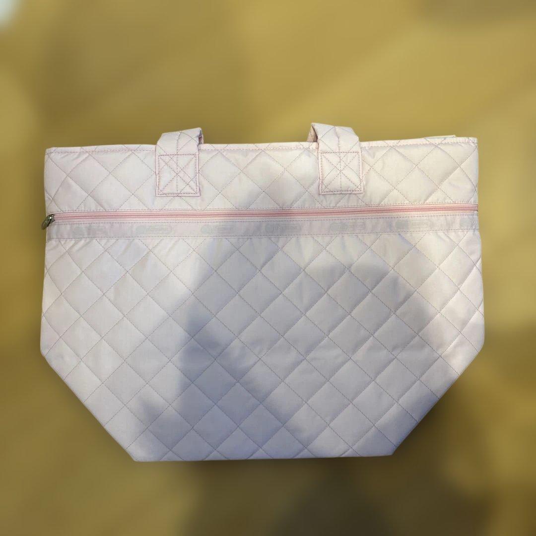 完売品　神崎恵　レスポートサック マシュマロピンク キルティング トートバッグ