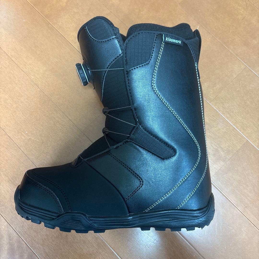 kissmarkボアシステム ブラック スノーボードブーツ