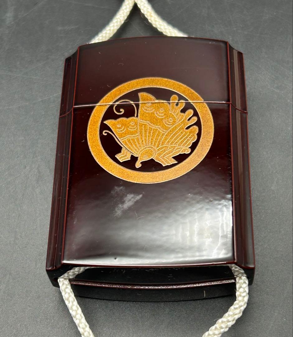 塩安漆器工房　輪島塗　印篭　小物入れ　ぬり匠　しおやす　未使用品