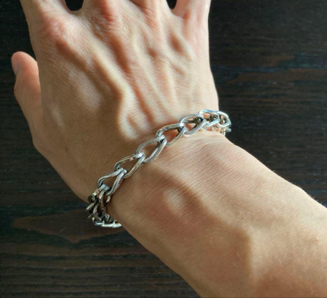 1960s french vintage シルバーブレスレット ヨーロッパ