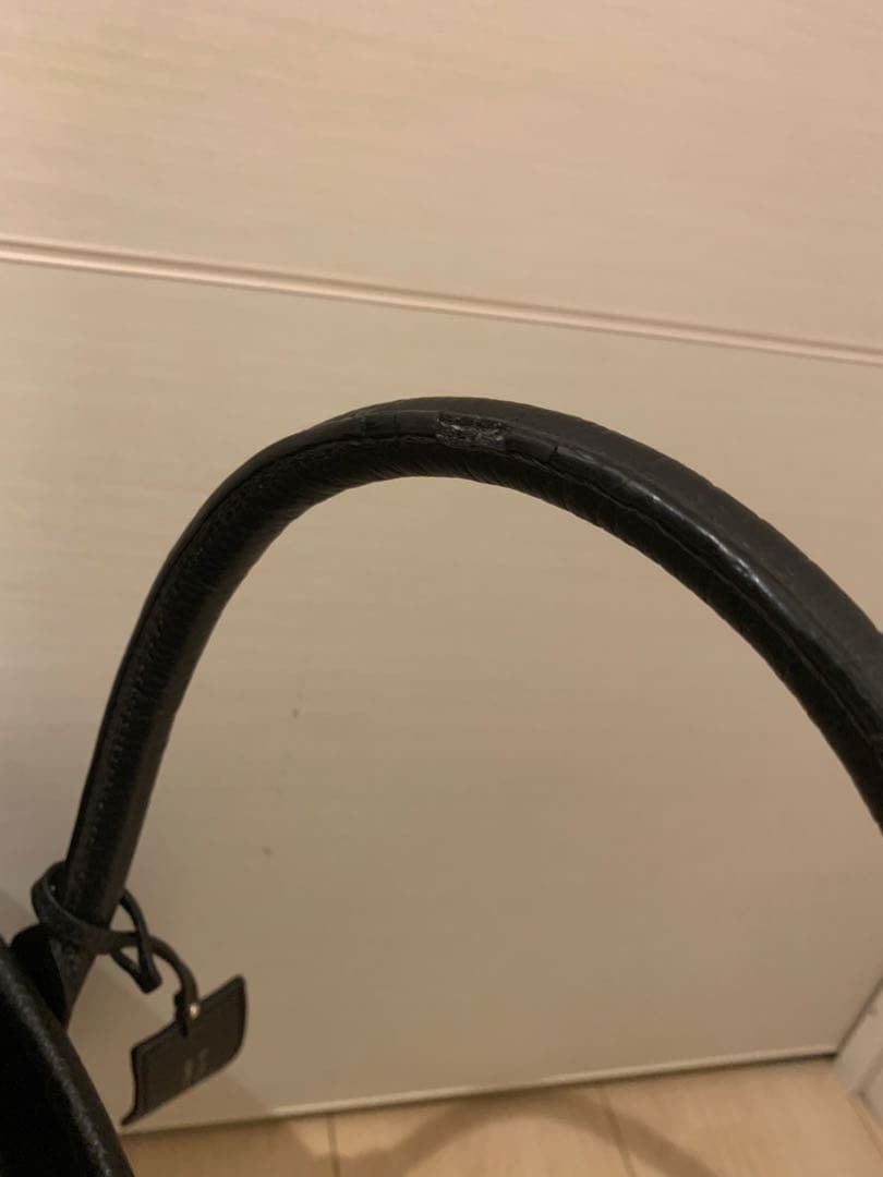 Mercedes-Benz ブラックレザー トートバッグ