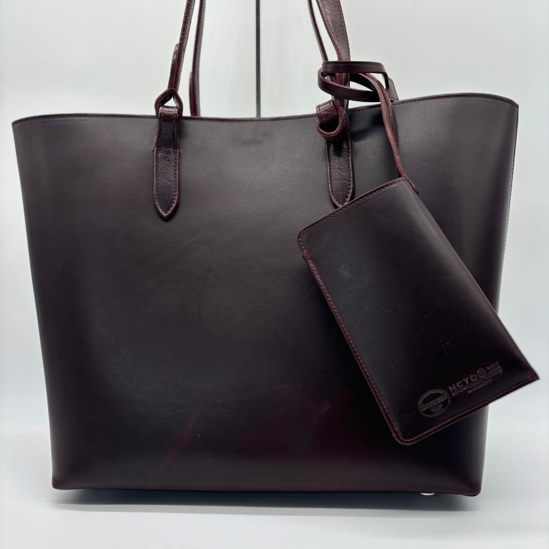 HORWEEN NCTD 二宮五郎商店 本革 トートバッグ 保存袋付き