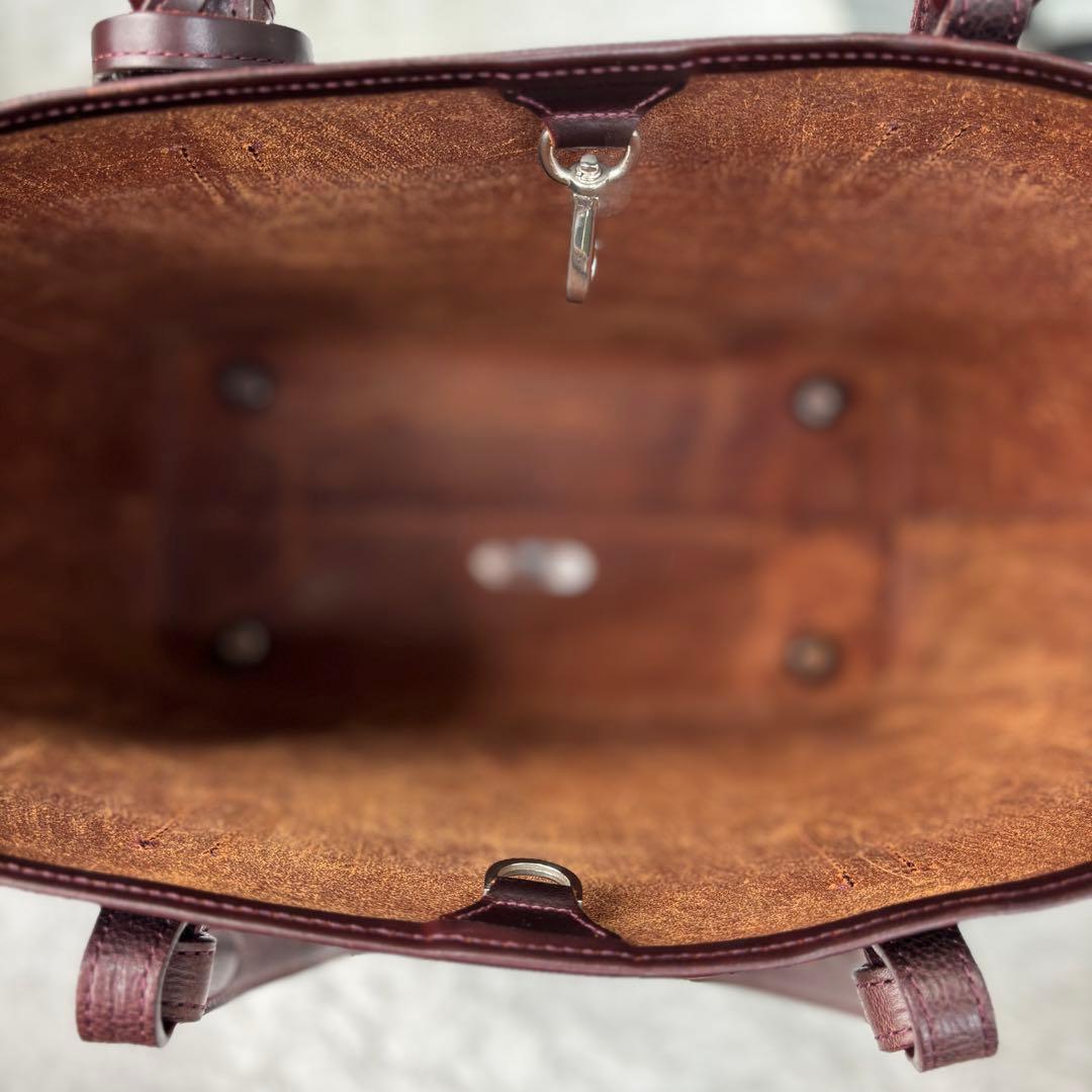 HORWEEN NCTD 二宮五郎商店 本革 トートバッグ 保存袋付き