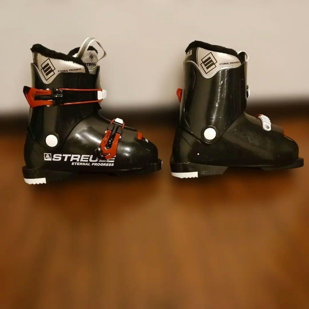 スキー、ブーツ、ストック、ブーツケース、スキー入れ5点セット