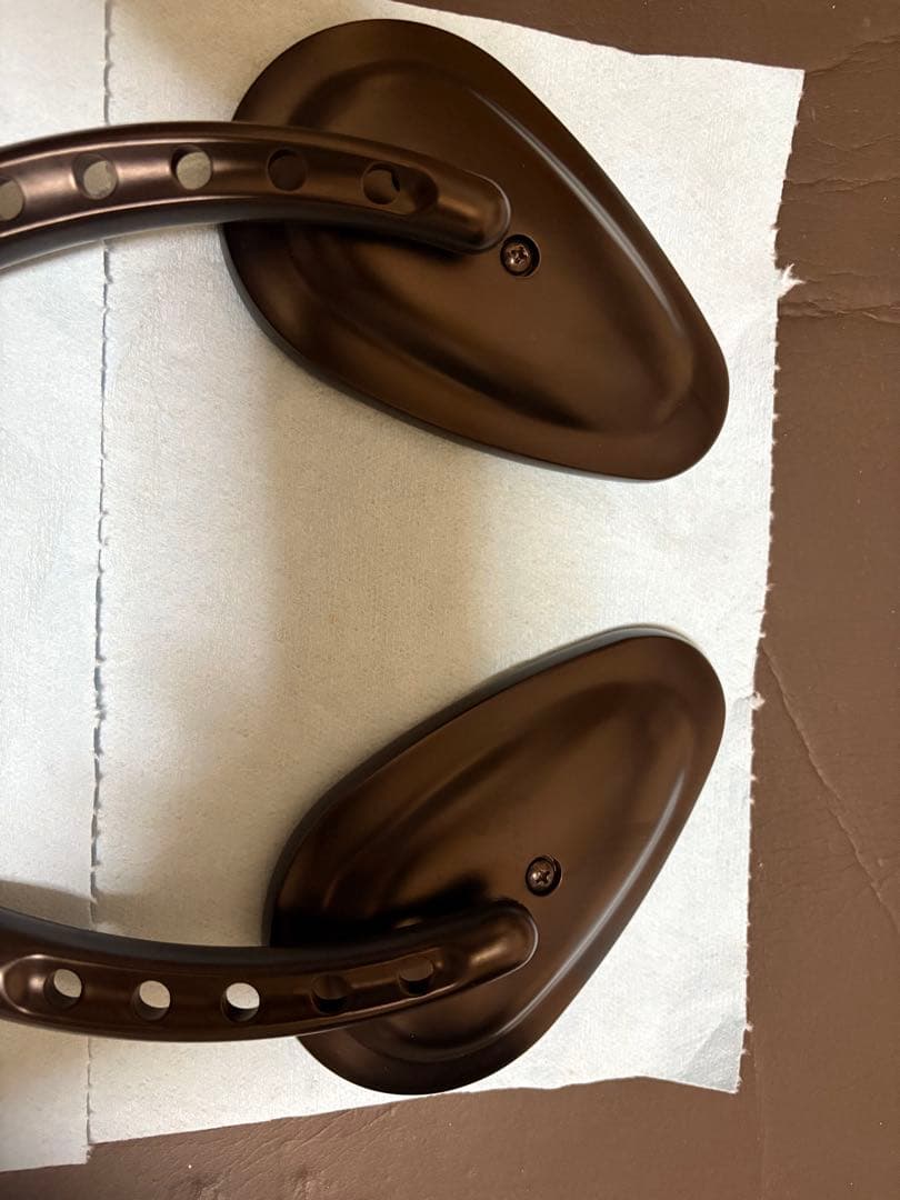 ハーレー純正　バックショット　ミラー　サテンブラック　美品