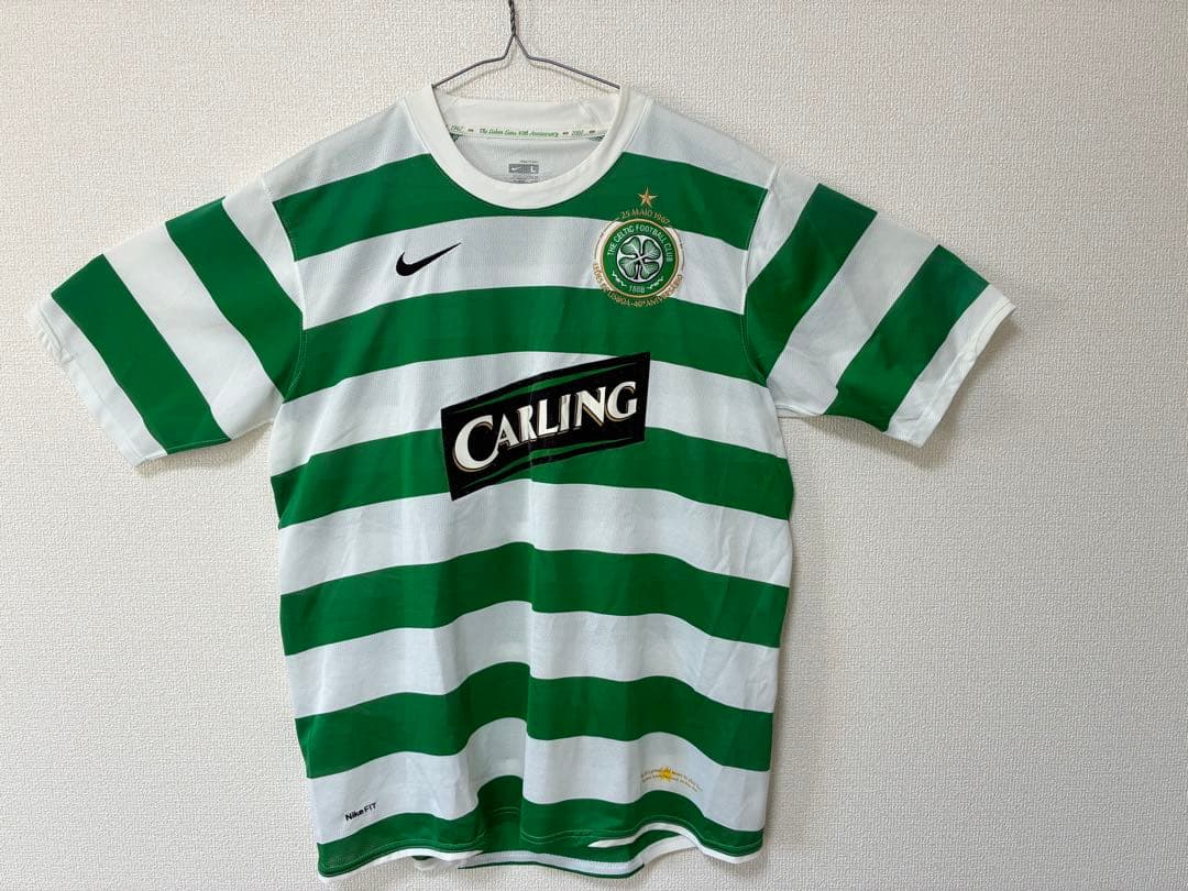 セルティック ゲームシャツ 中村俊輔 背番号25番　ナイキ