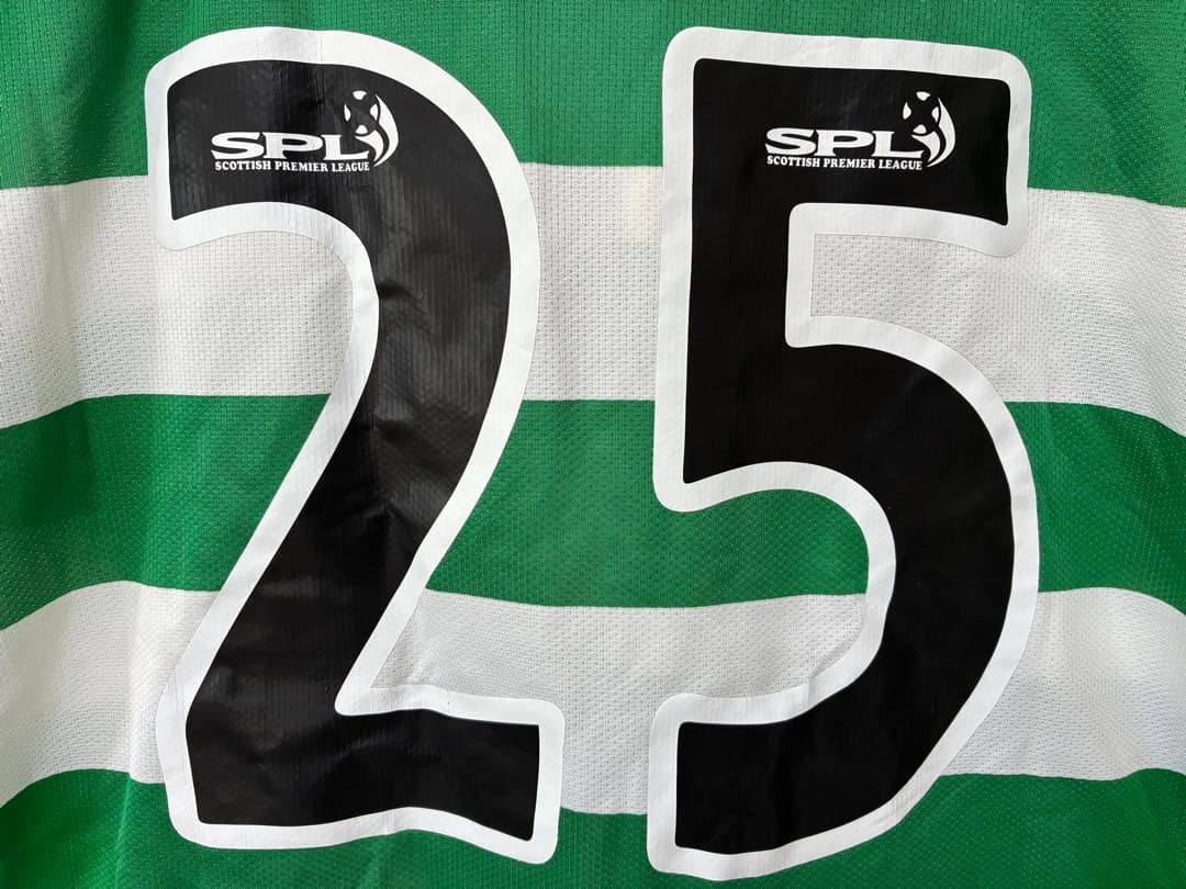 セルティック ゲームシャツ 中村俊輔 背番号25番　ナイキ