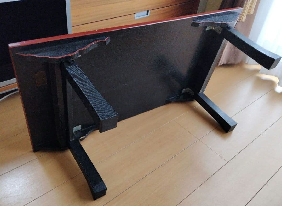 折りたたみ式木製座卓