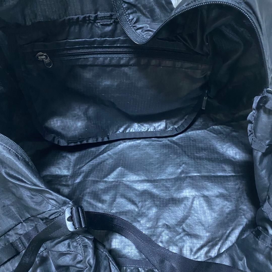 廃盤品　パタゴニア　ライトウェイト　トラベル　ダッフル　バック　黒　パッカブル