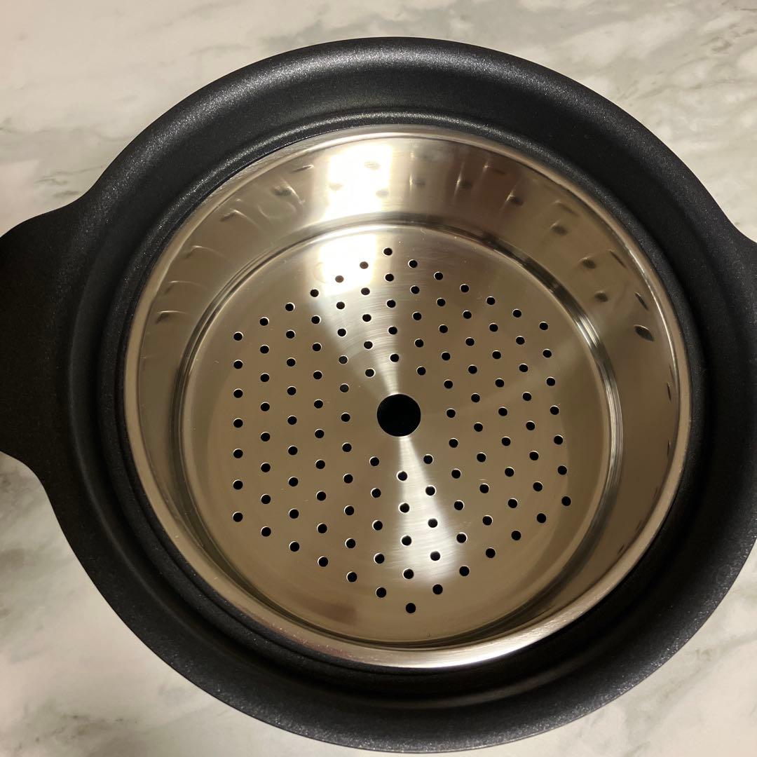 栗原はるみ　万能鍋　大　ネイビー