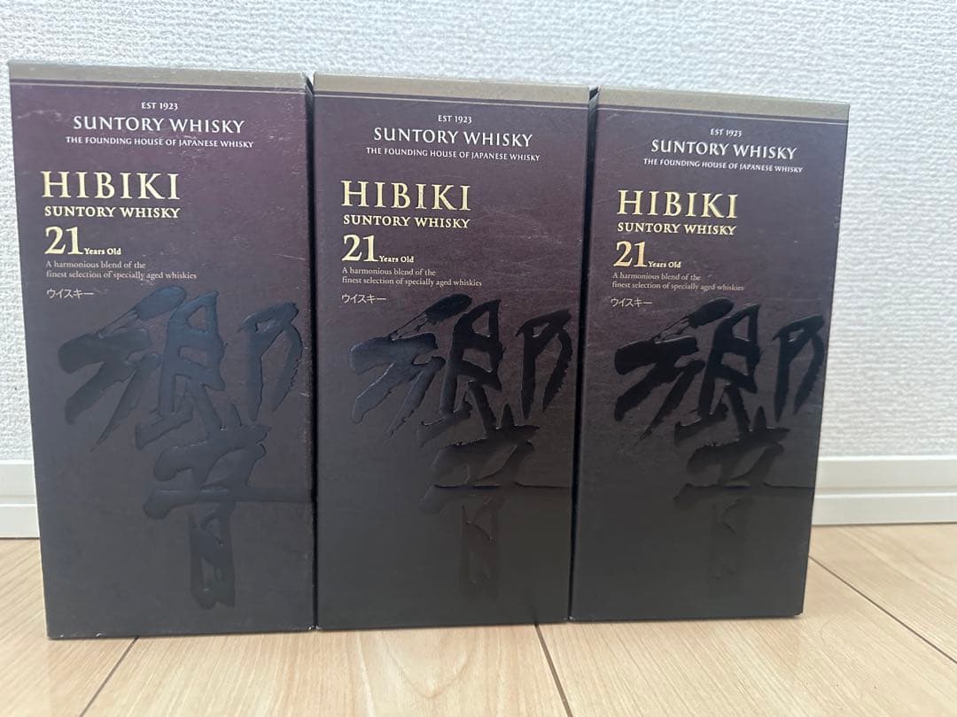 んぬ☆　新品　未開封　響 21年 ウイスキー 5本セット