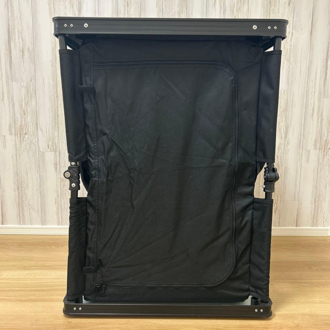 DOD(ディーオーディー) マルチキッチンテーブル ブラック