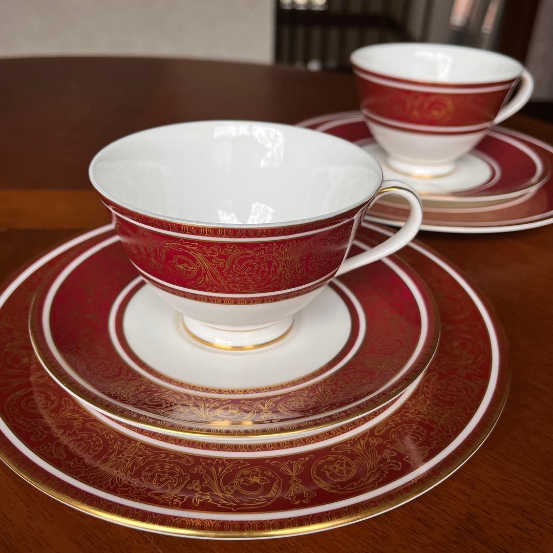 【英国ビンテージ】ロイヤルドルトン★バッキンガム★トリオ　ペア