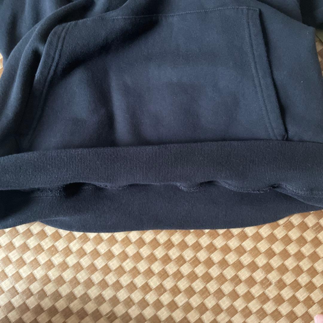 Off-White アートプリント ブラックパーカー