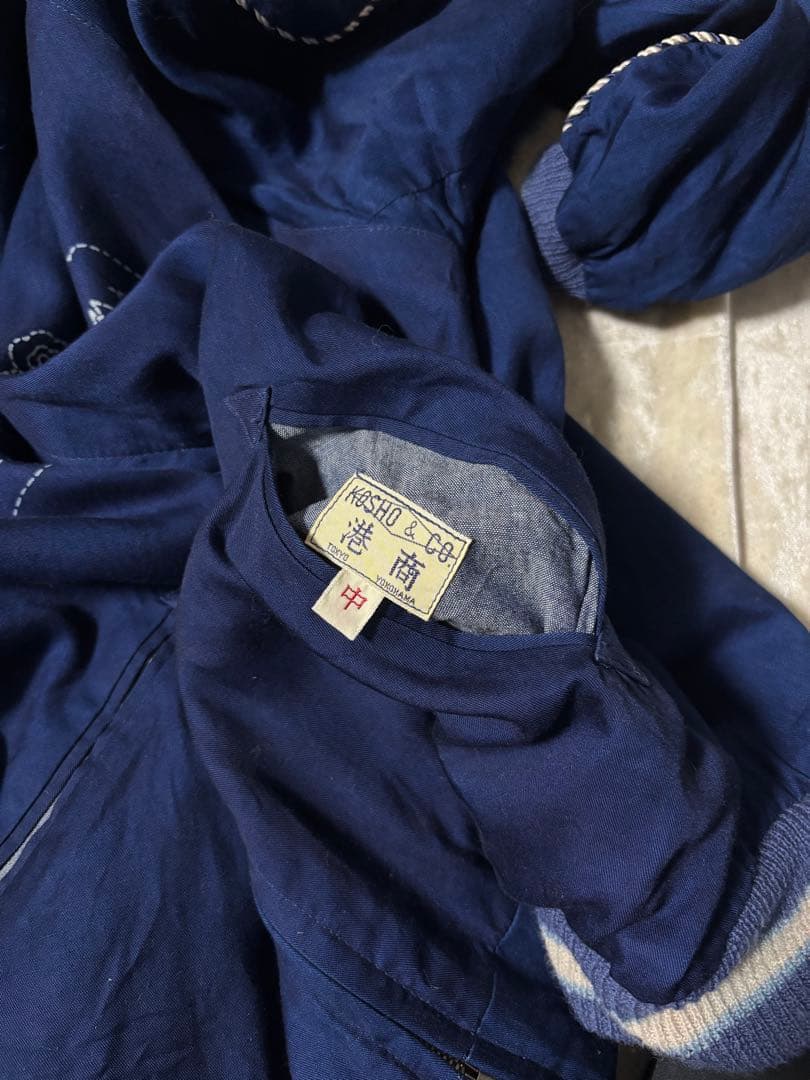 Re:Re:　東洋エンタープライズ　港商　スカジャン　インディゴ