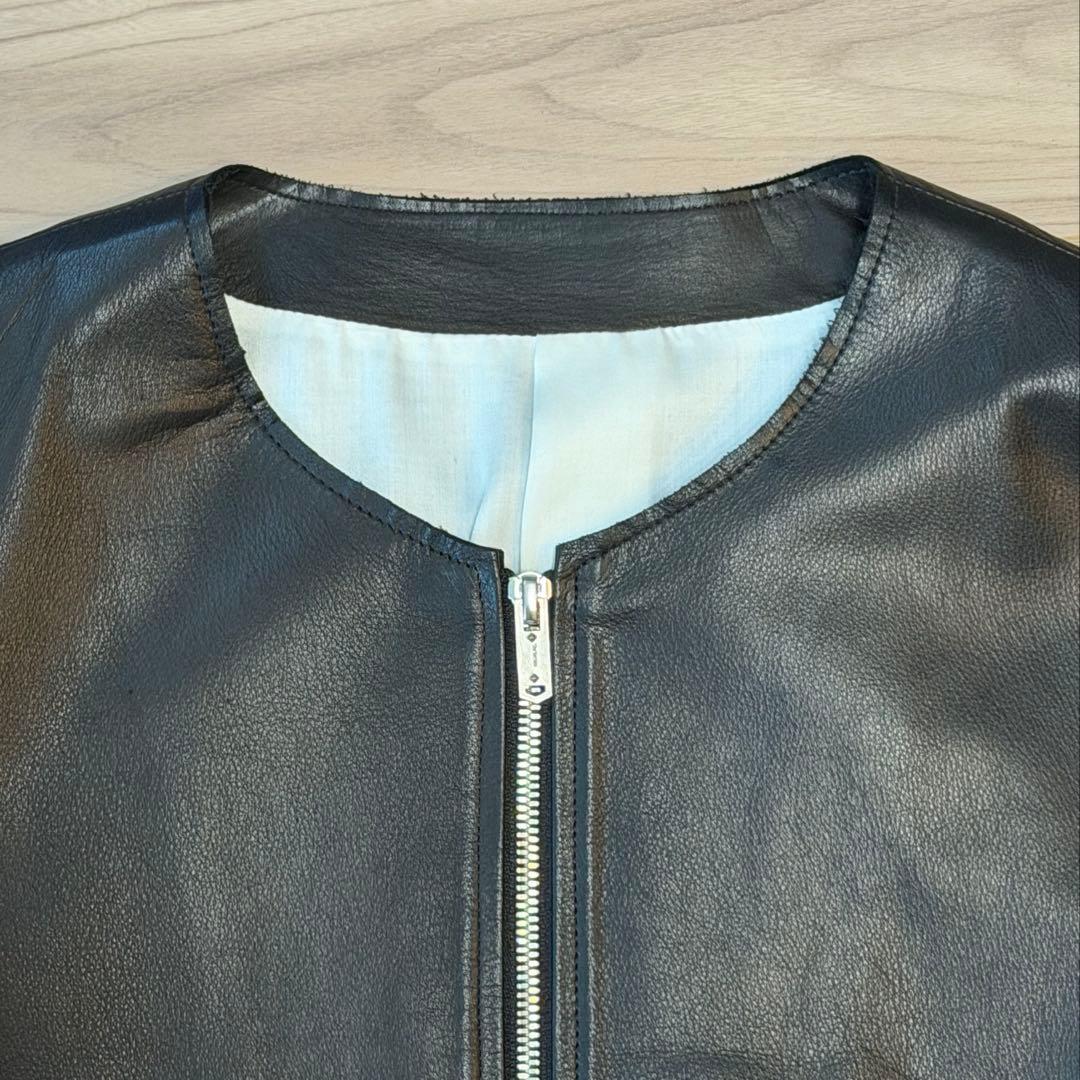 ‼️SALE‼️ The Letters ノーカラーレザージャケット