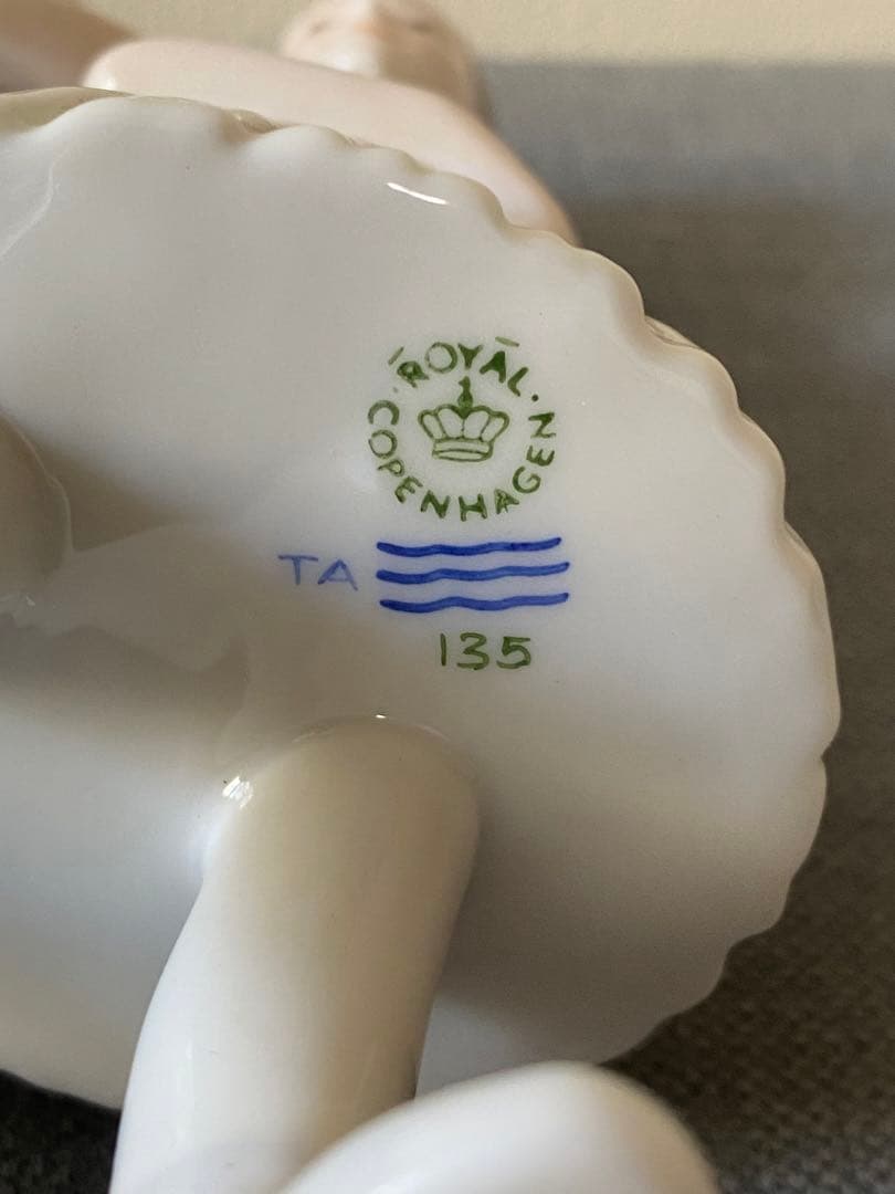 ロイヤルコペンハーゲン　フィギュリン　バレリーナ　デンマーク製