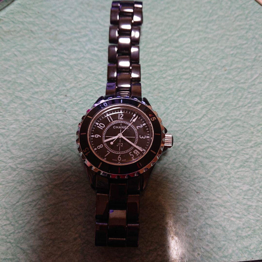 腕時計 ブラック ステンレス