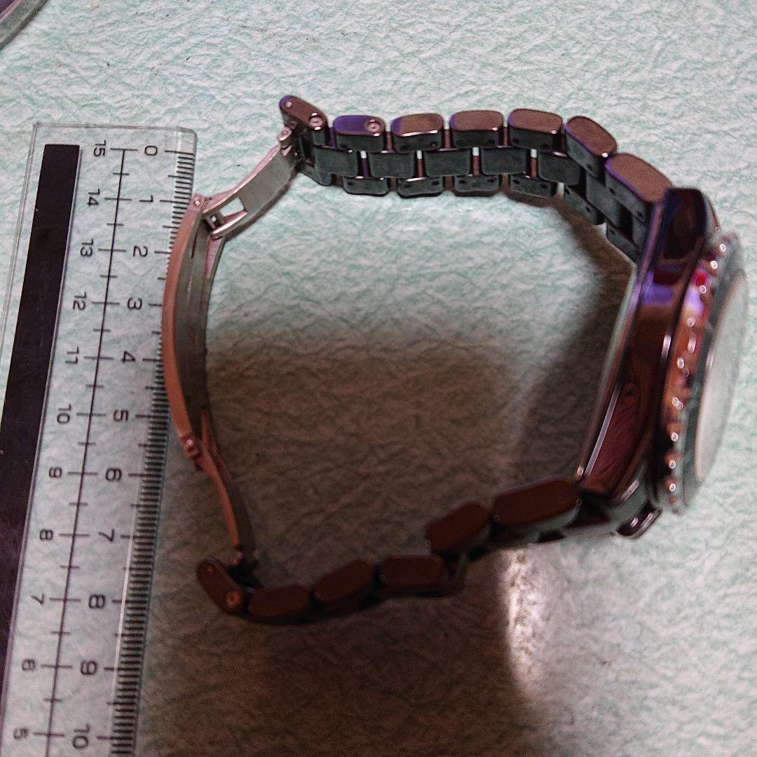 腕時計 ブラック ステンレス