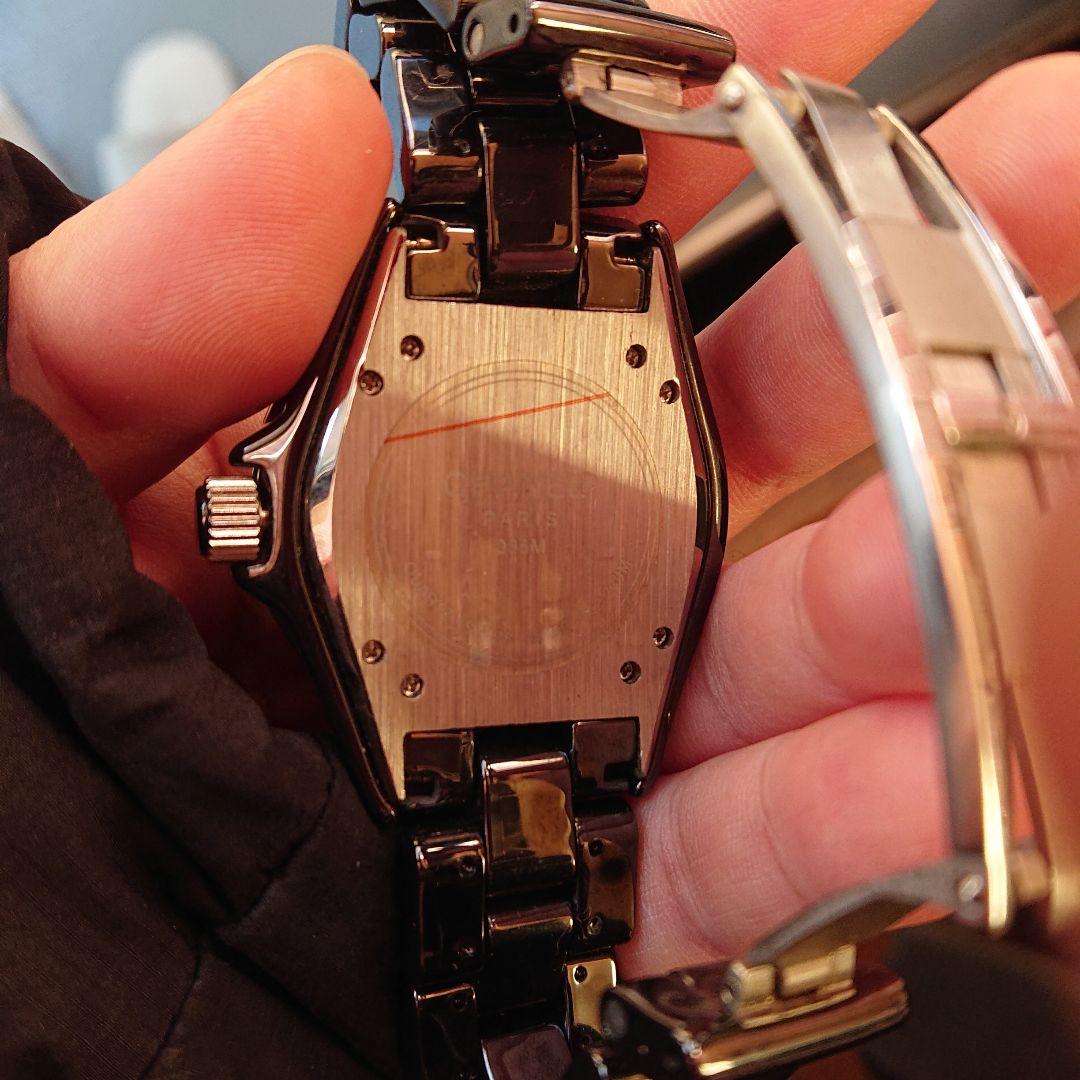 腕時計 ブラック ステンレス