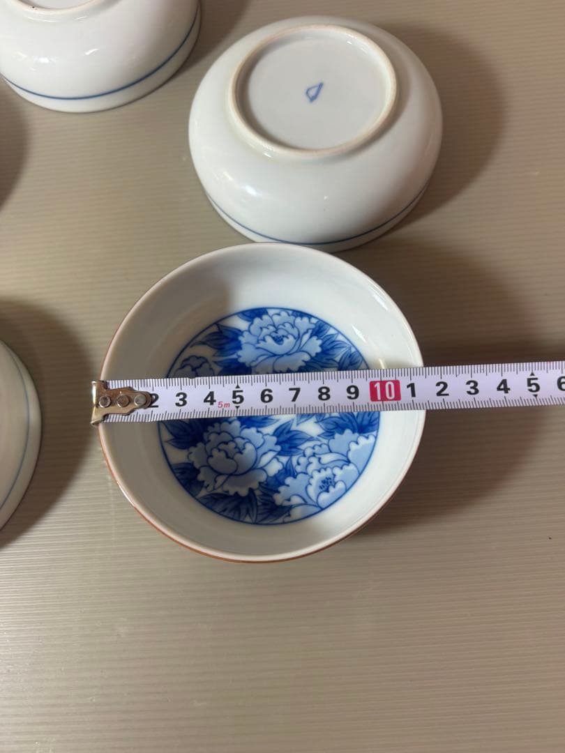 2932 深川製磁　花鳥文　小鉢　5客