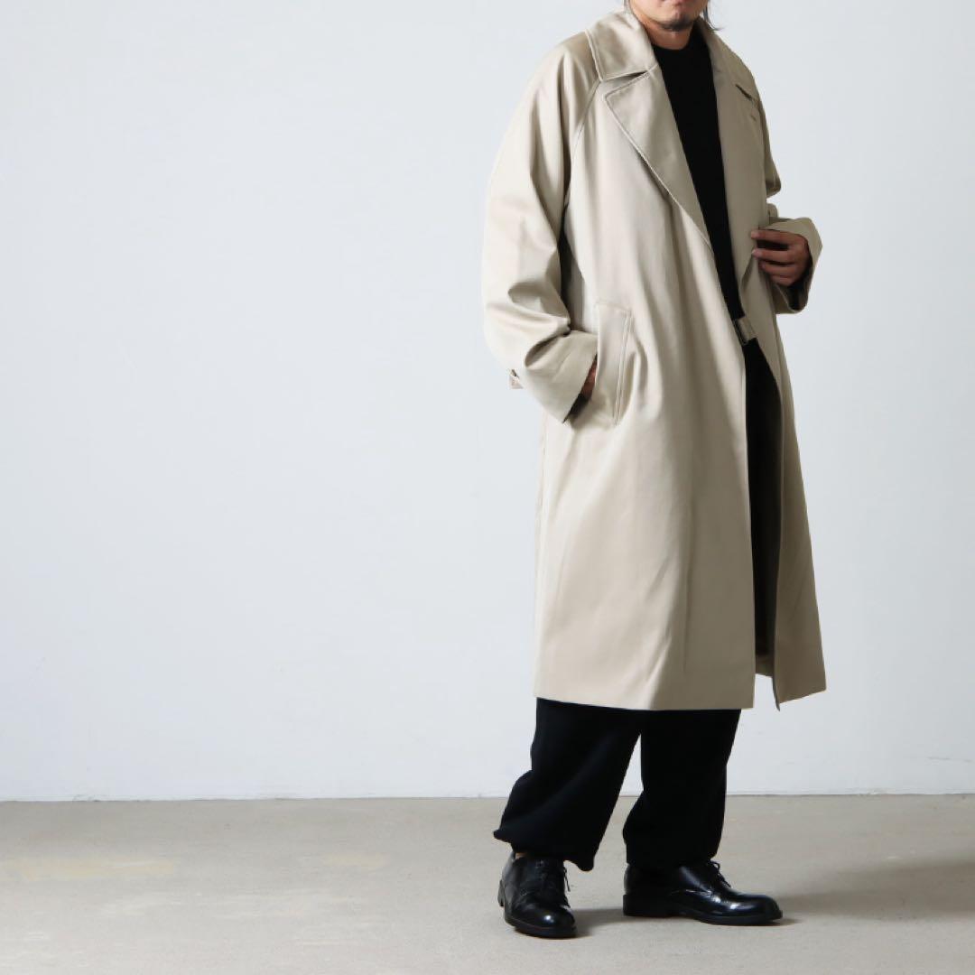 COMOLI 21AW ライナー付きコットンギャバタイロッケンコート