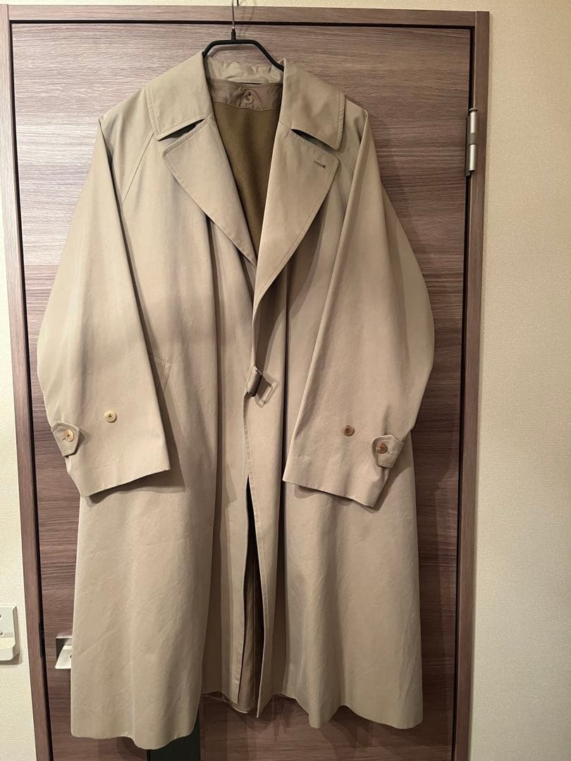 COMOLI 21AW ライナー付きコットンギャバタイロッケンコート