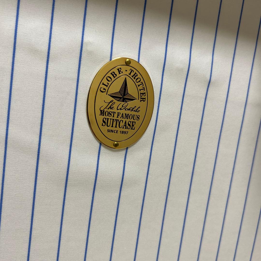 【美品】GLOBE TROTTER スーツケース ロイヤルブルー　二輪