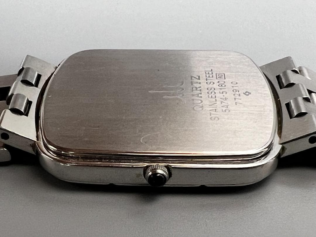 CREDOR セイコークレドール 5A74-5180 純正オリジナル SSベルト