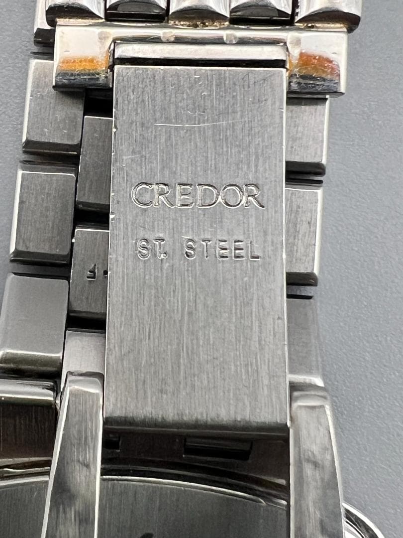 CREDOR セイコークレドール 5A74-5180 純正オリジナル SSベルト