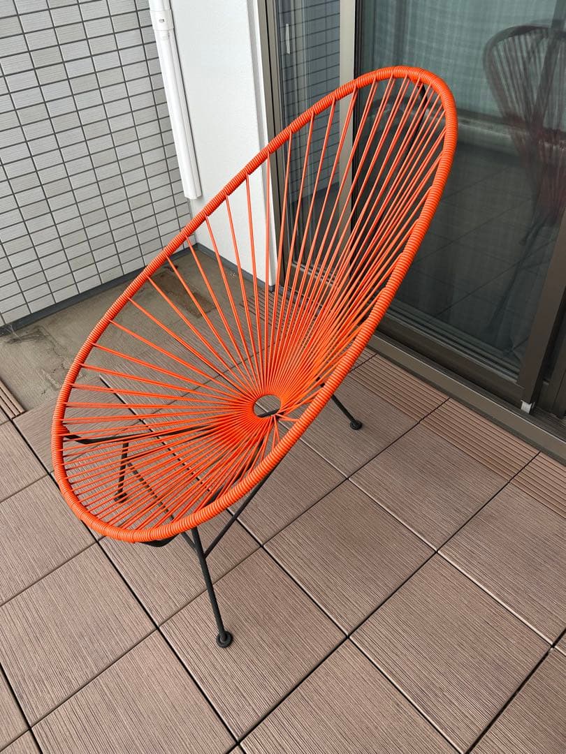 タナカ　アカプルコチェア オレンジ