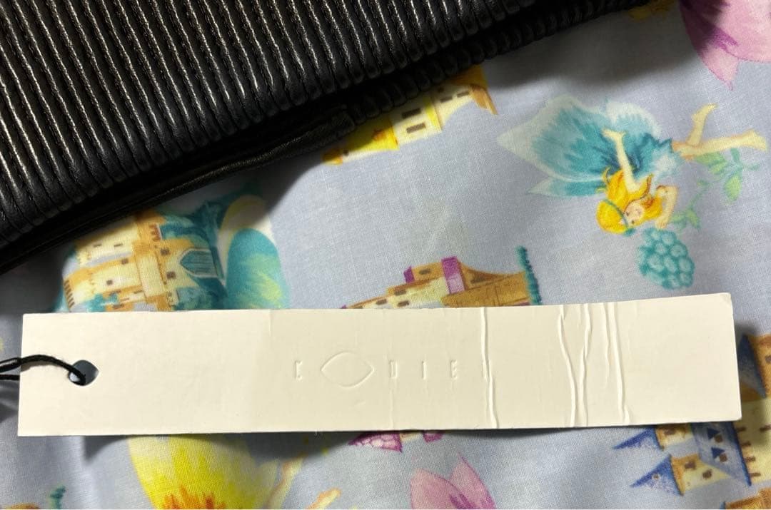 新品　C DIEM シープレザーグラデーションハリントンジャケット　ブルゾン　L