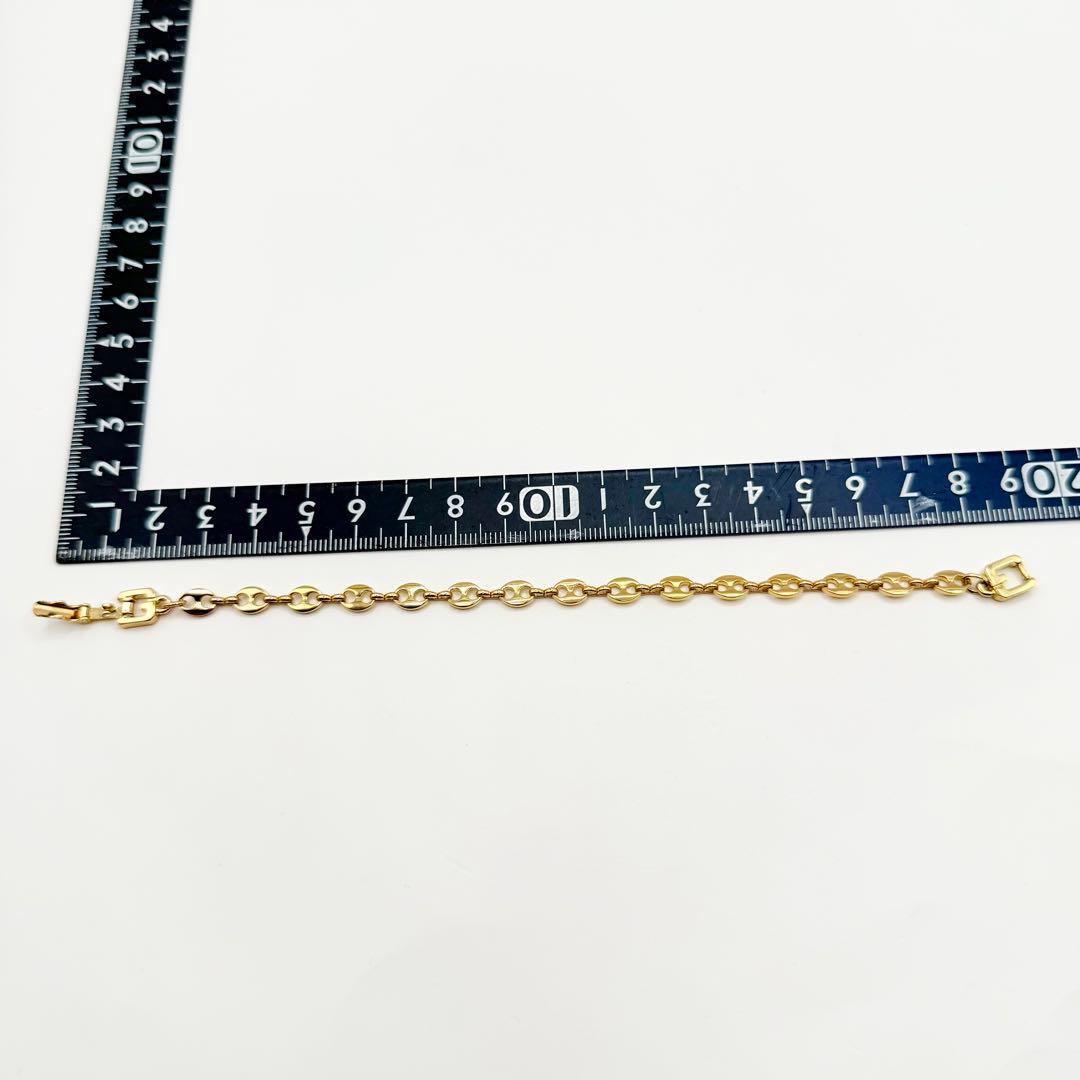 【極美品】GIVENCHY ジバンシー　ブレスレット　チェーン　ゴールド　19㎝