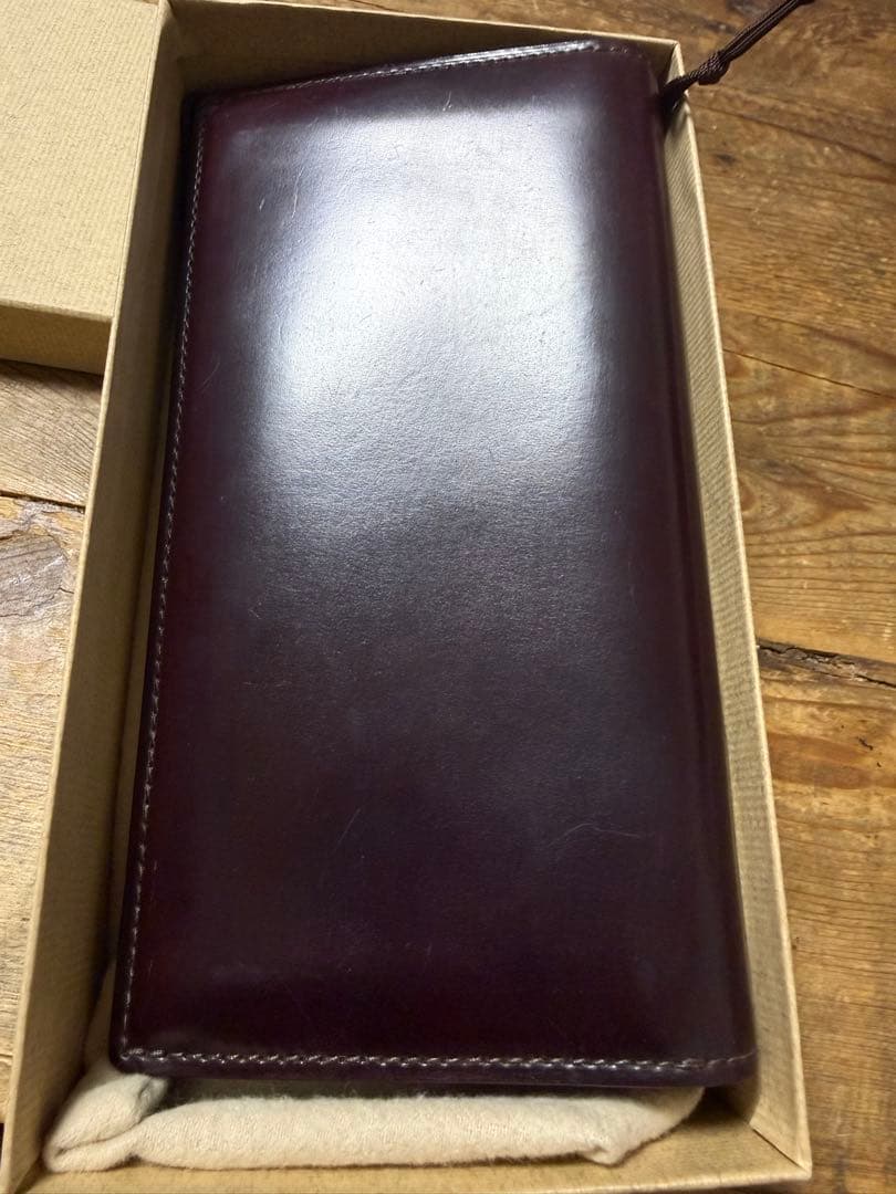 GANZO シェルコードバンSHELL CORDOVAN 2小銭入れホーウィン