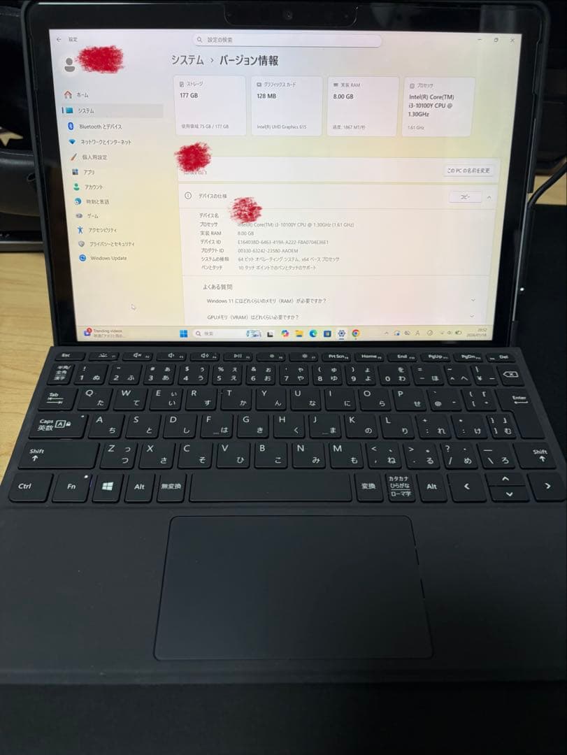 docohideさん　専用　Microsoft Surface Go 3