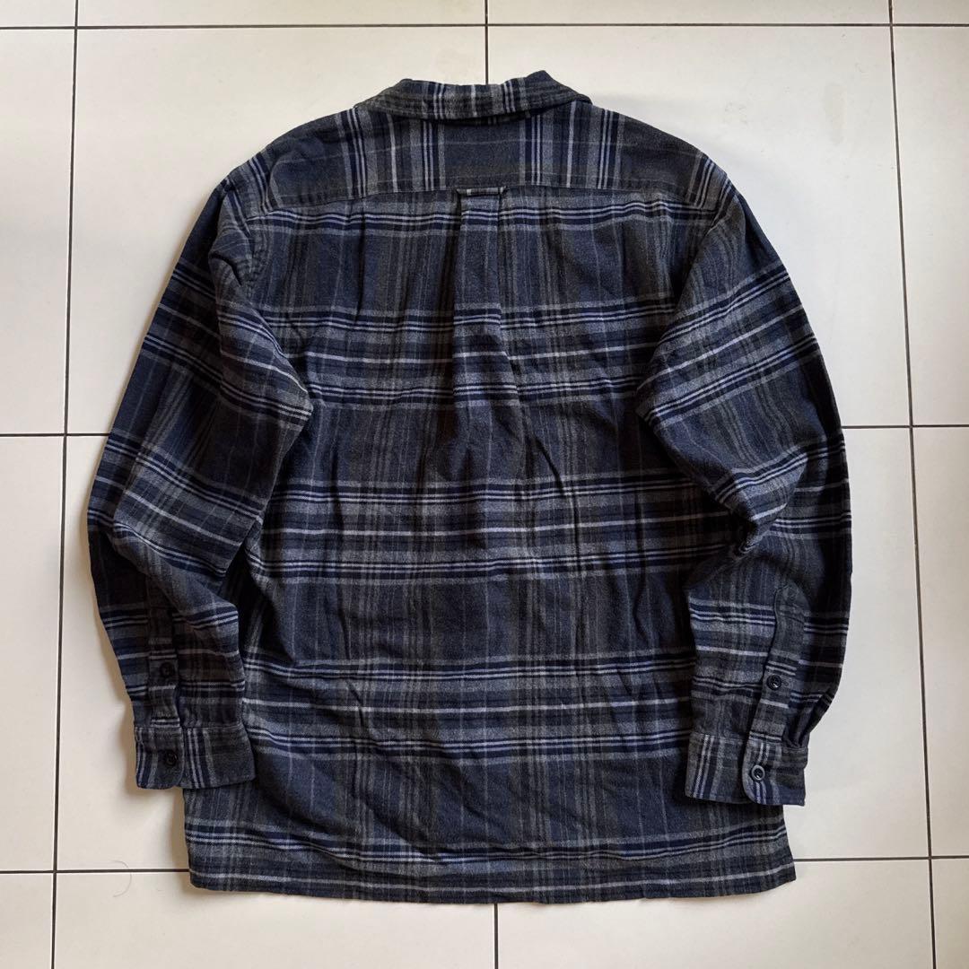 90s ポロラルフローレン CALDWELL 開襟チェックシャツ vintage