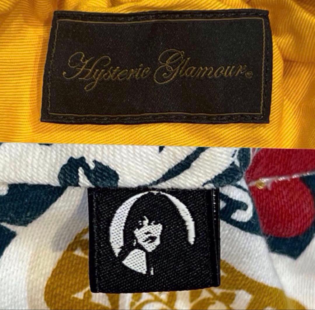 【極美品】HYSTERIC GLAMOUR ヒスガール ロゴ ポーチ付きバッグ大