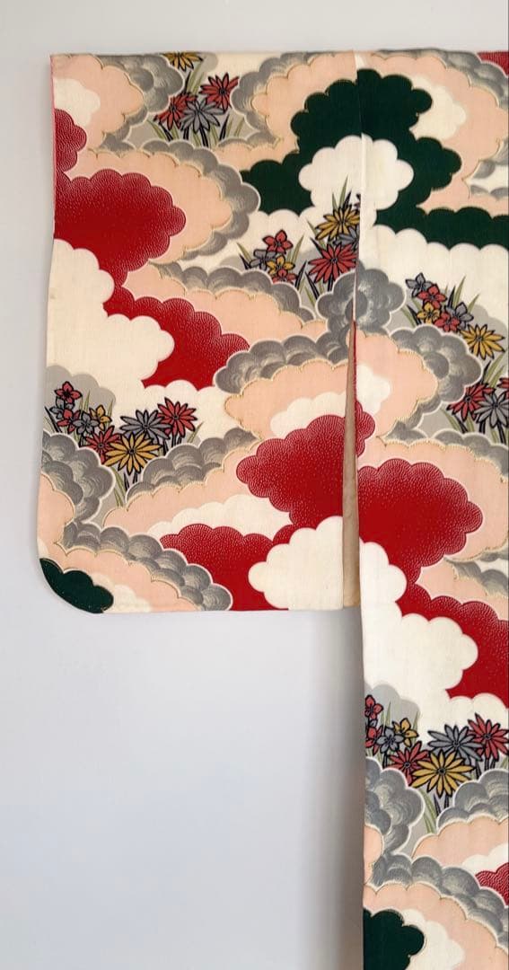 七五三 アンティーク着物　7歳　753