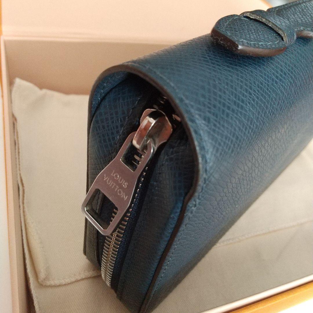 Louis Vuitton 長財布 ジッピー XL タイガ OCEAN