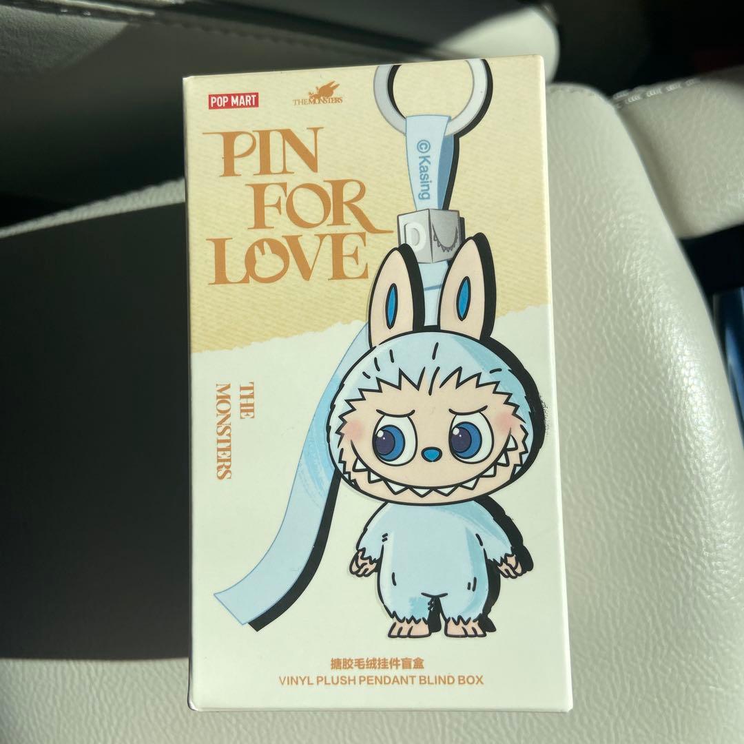 正規品ラブブ PIN FOR LOVE イニシャル 【ハート♡】希少シークレット