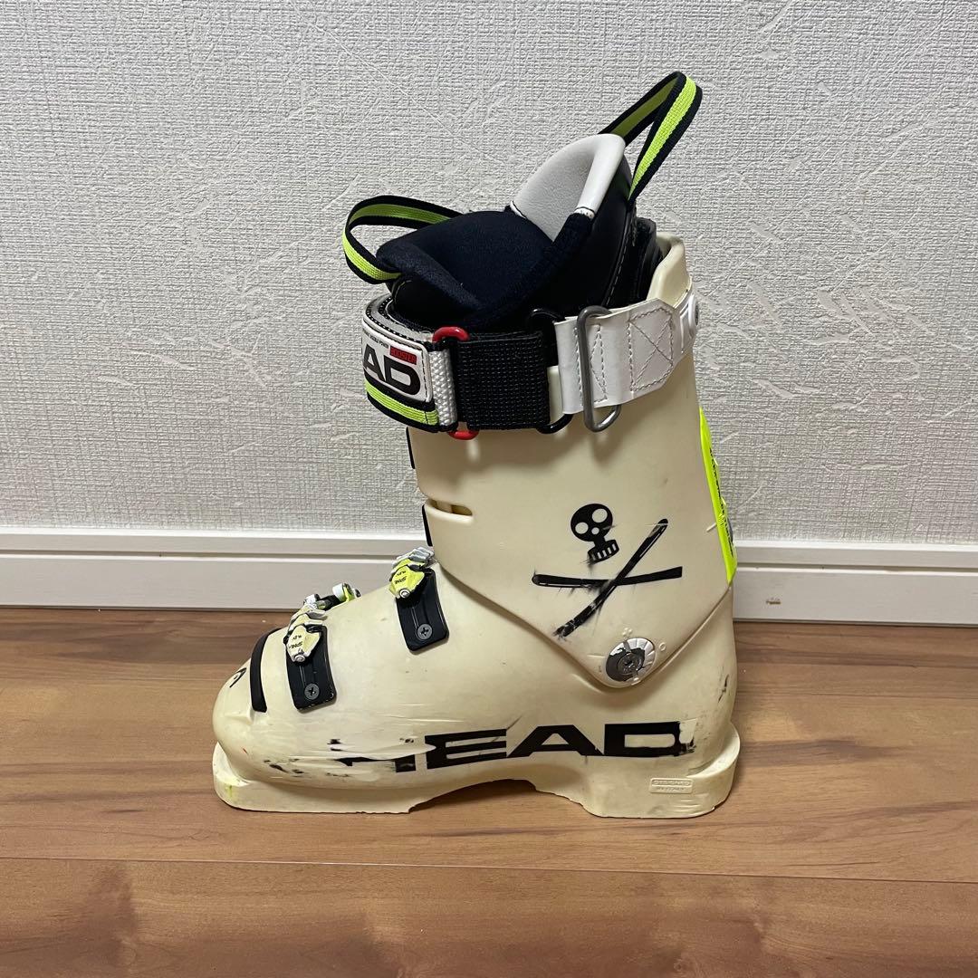 サロモン156cm HEAD上級ブーツ25.5cmストック付 メンテ済4点SET