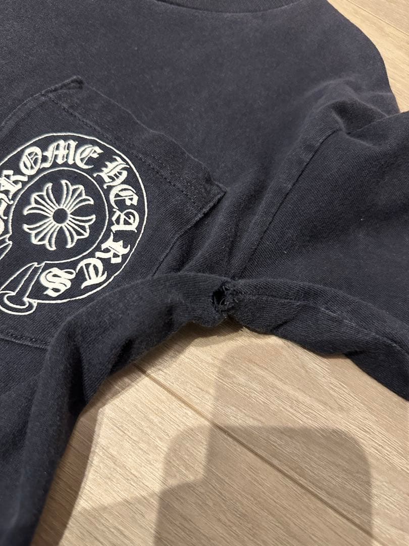 クロムハーツ ラスベガス限定ホースシューフローラルクロス 長袖Tシャツ