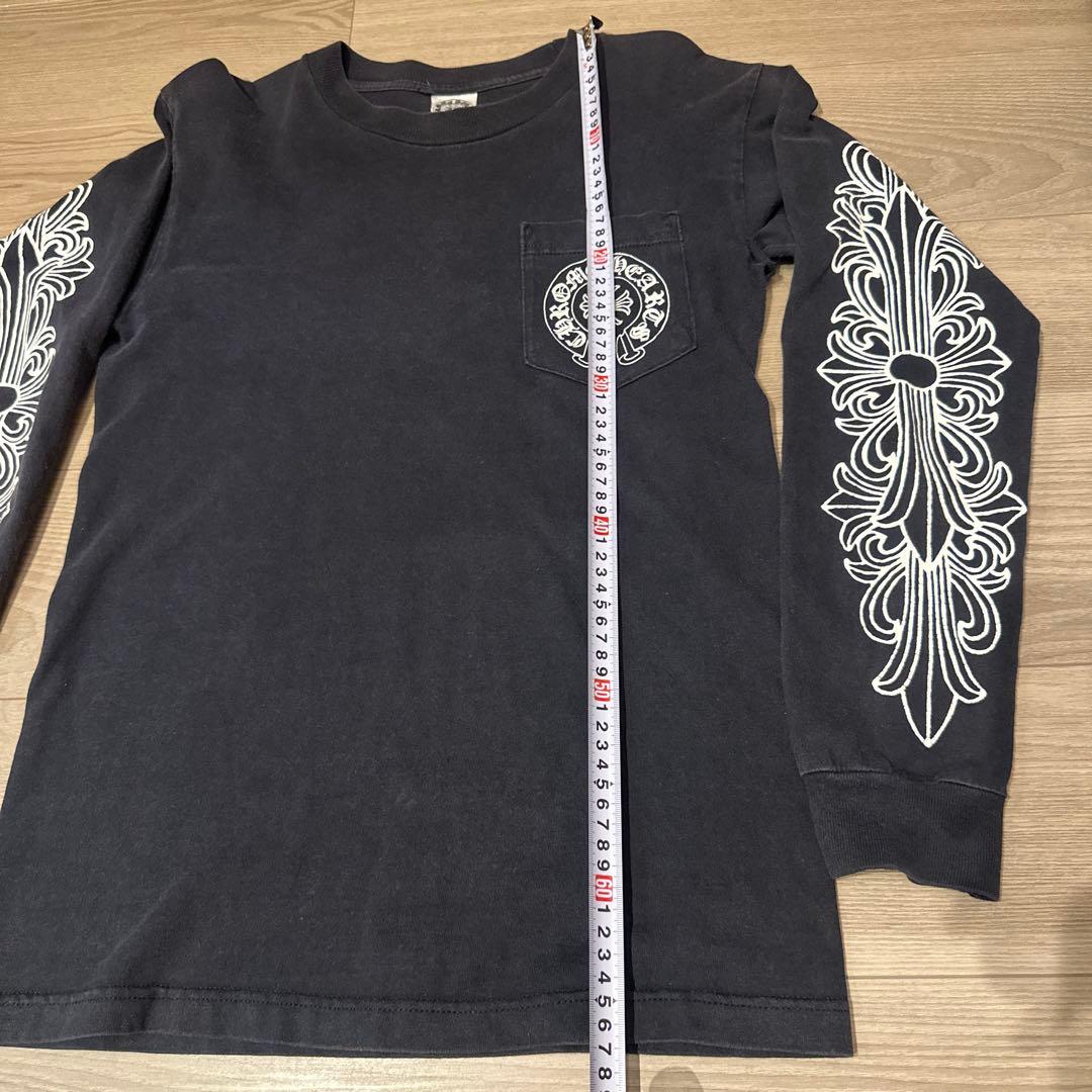 クロムハーツ ラスベガス限定ホースシューフローラルクロス 長袖Tシャツ