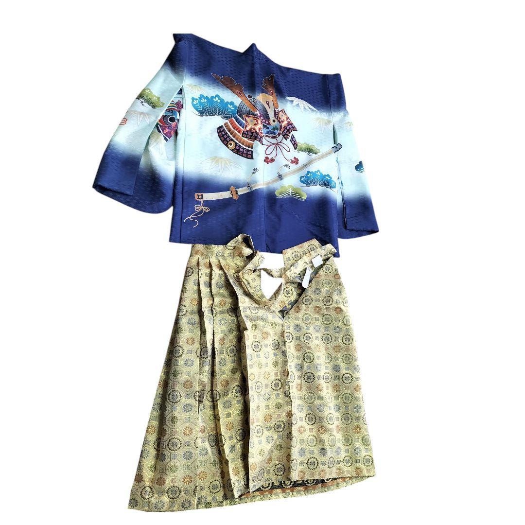 【美品】七五三 男の子 着物 袴 フルセット