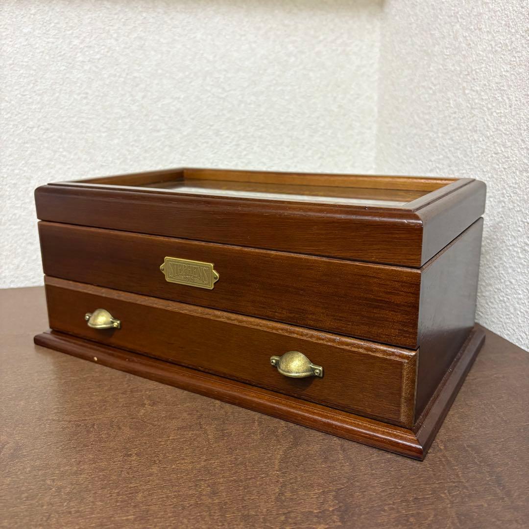 【希少】アンティーク stephens 1936 二段 コレクションケース　指輪