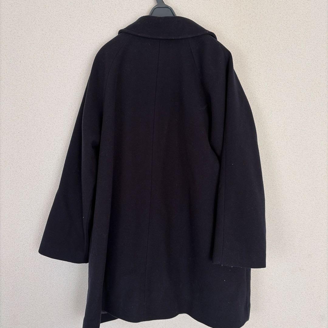 SHIPS any: スタンド & ダブル カラー コート 24FW