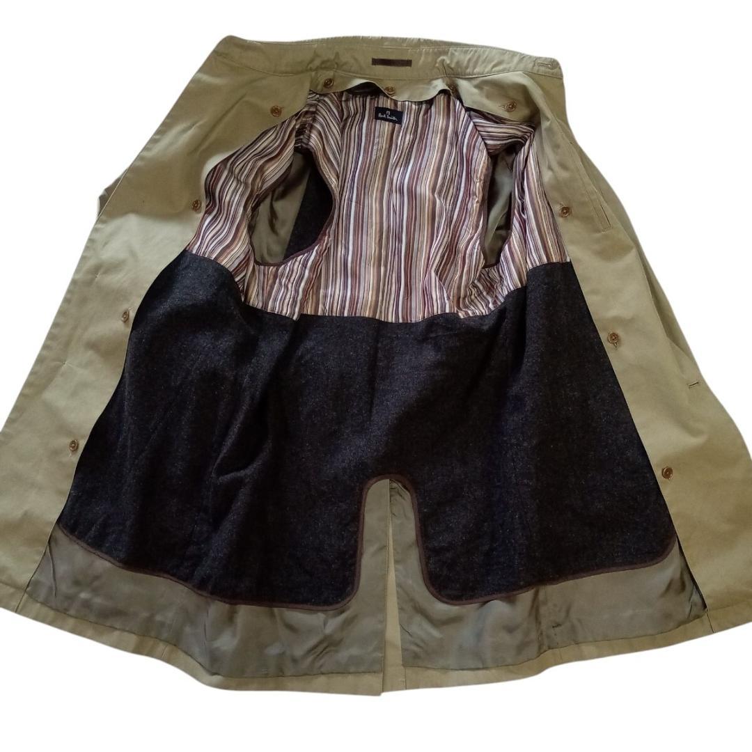 Paul Smith ポールスミス トレンチコート ライナー付 L ベージュ