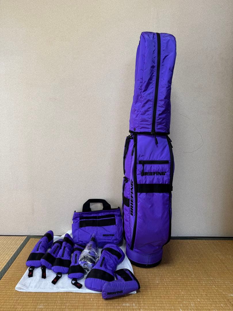 ゴルチャリダーBRIEFING キャディバッグ・カートバッグ・ヘッドカバー