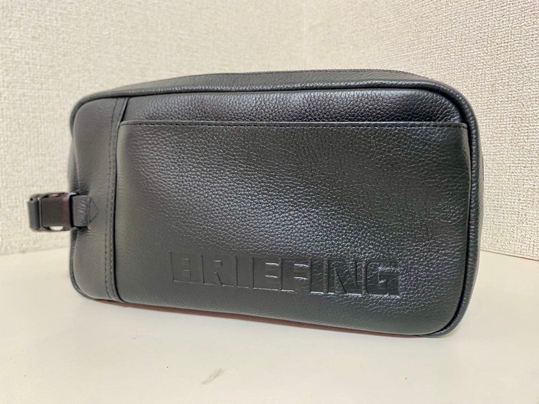 美品　ブリーフィング　ゴルフ バッグ クラッチバッグ カート　バッグ ポーチ